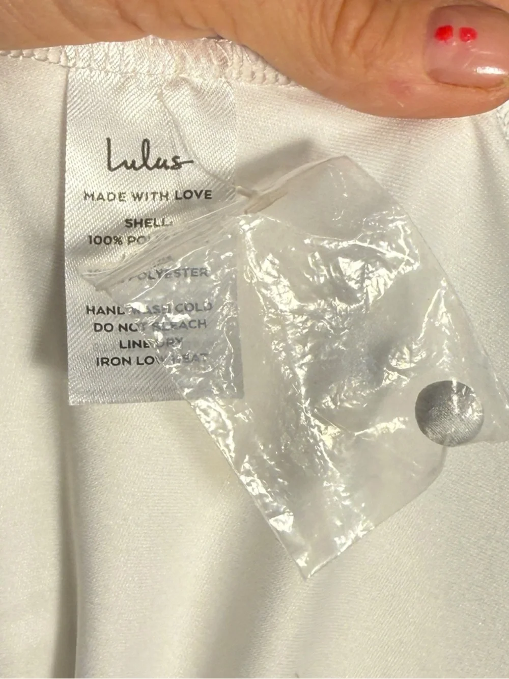 Size L Lulus Tier and Far White Tiered Pleated Halter Midi Dress - Picture 10 of 10